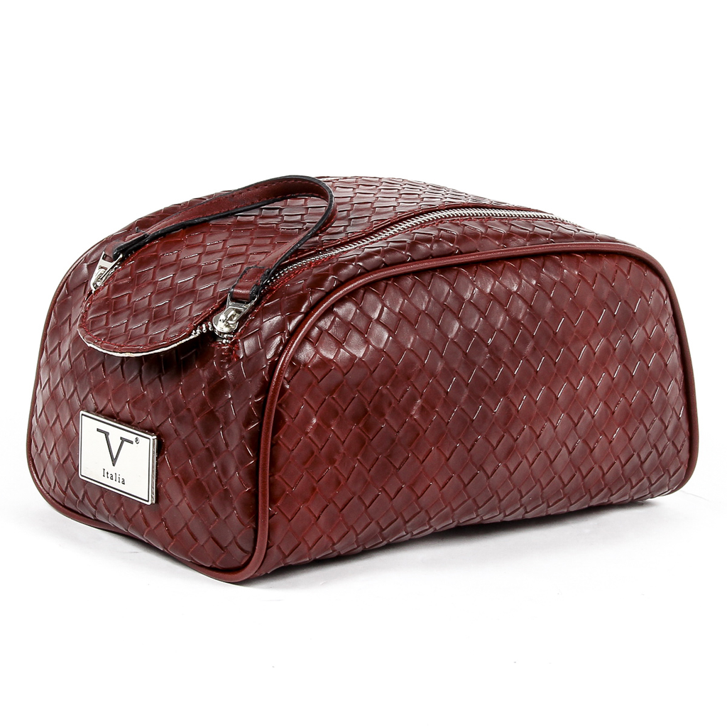 V 1969 Italia Borsa da uomo rosso scuro DERREN