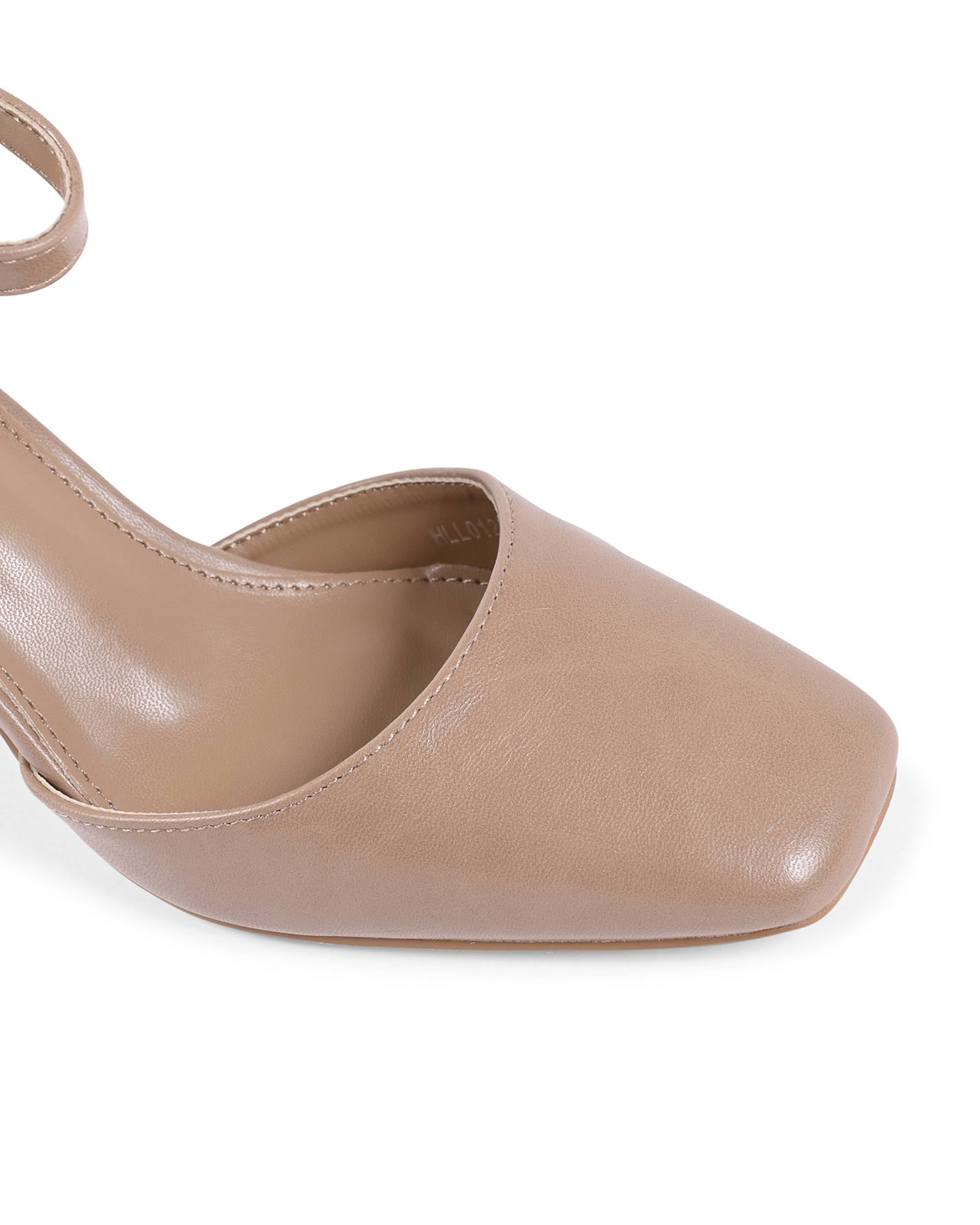 19V69 Italia Scarpe da donna con cinturino alla caviglia Beige HLL0127 BEIGE
