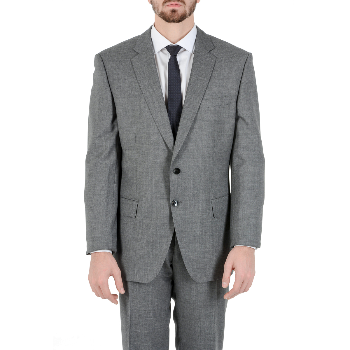 Abito da uomo Hugo Boss grigio, GRANDE GENIO