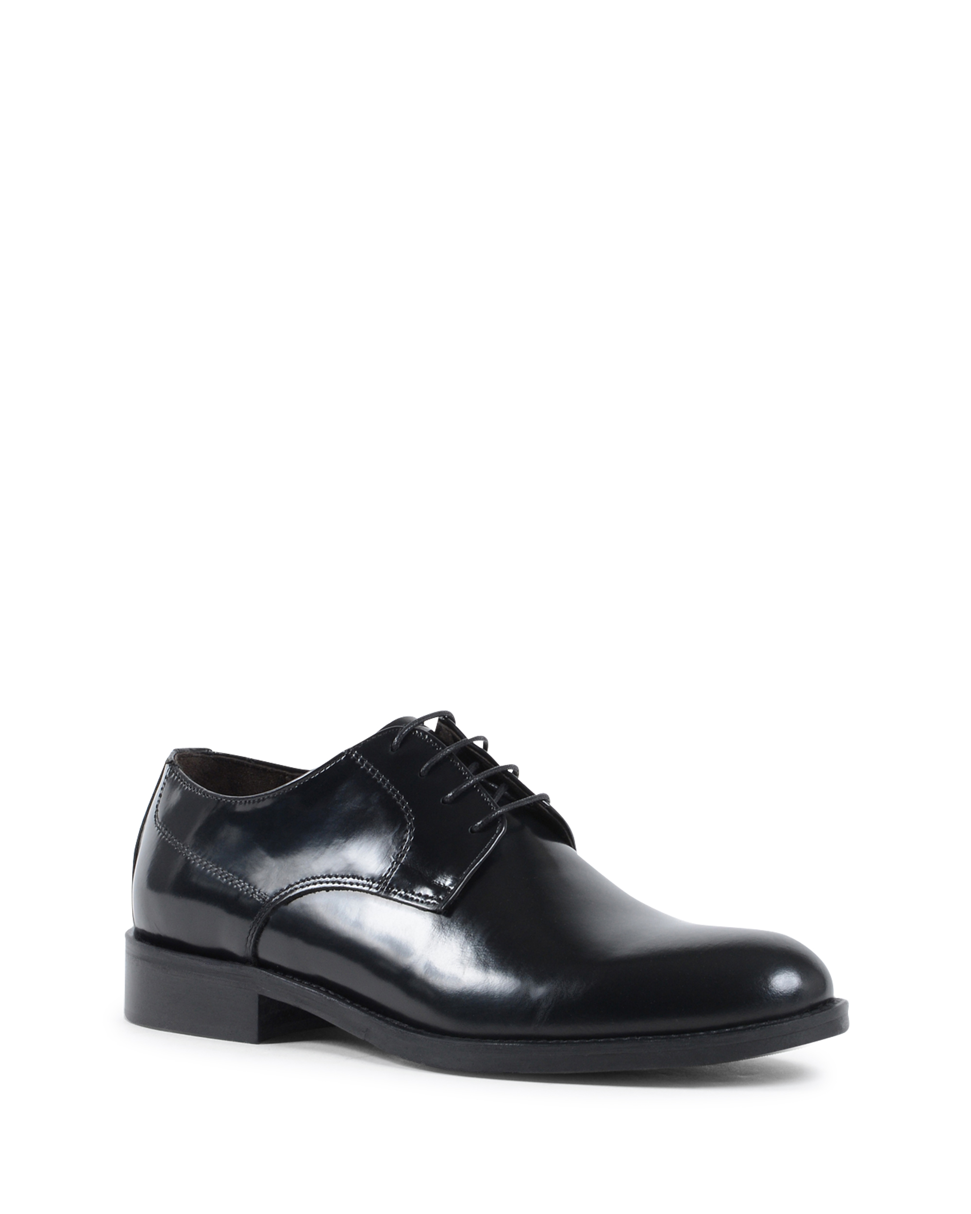 19V69 Italia Mens Classic Shoe Black 912 MP ABRASIVATO NERO