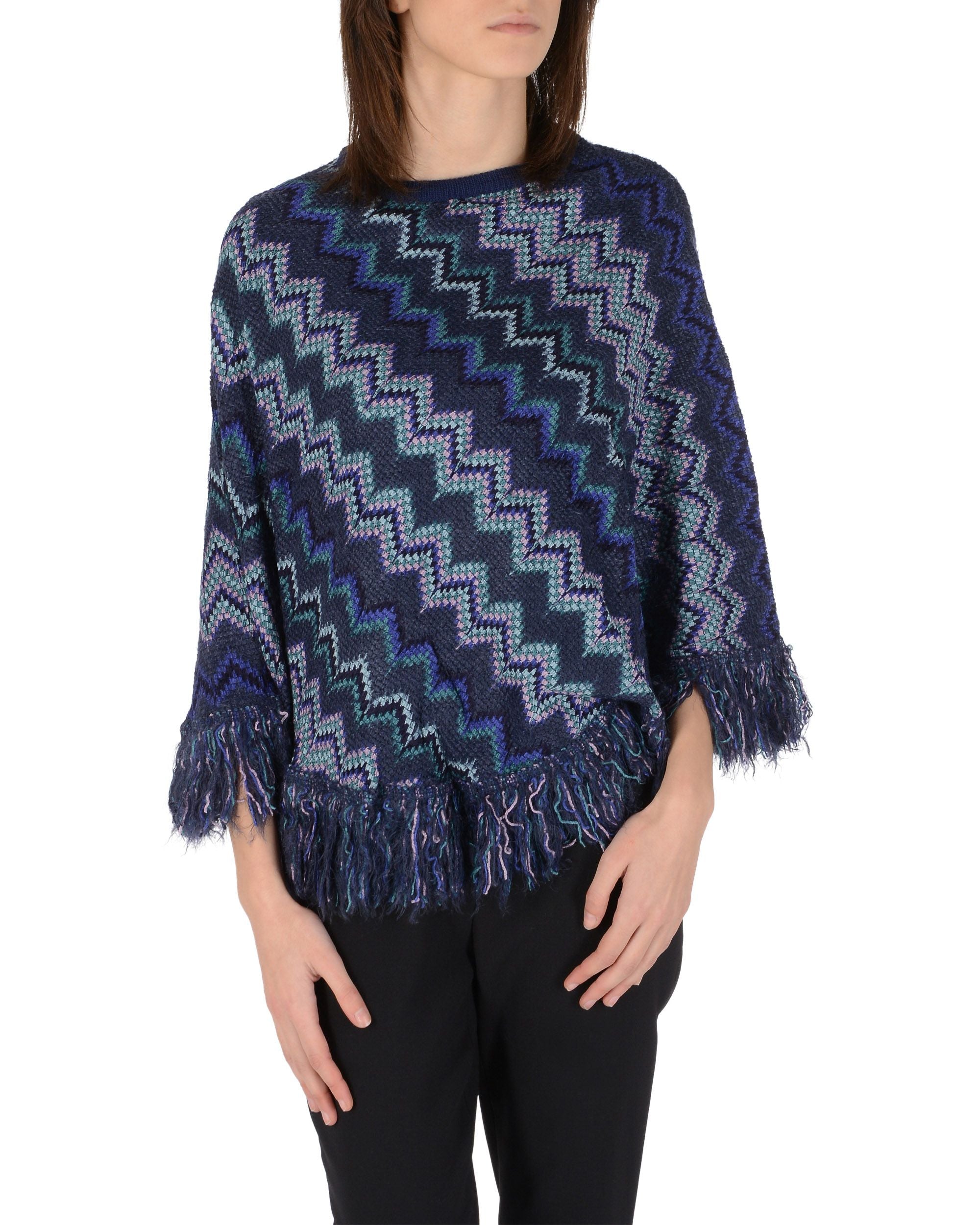Missoni Donna Poncho Multicolore PO1FPMD63220002