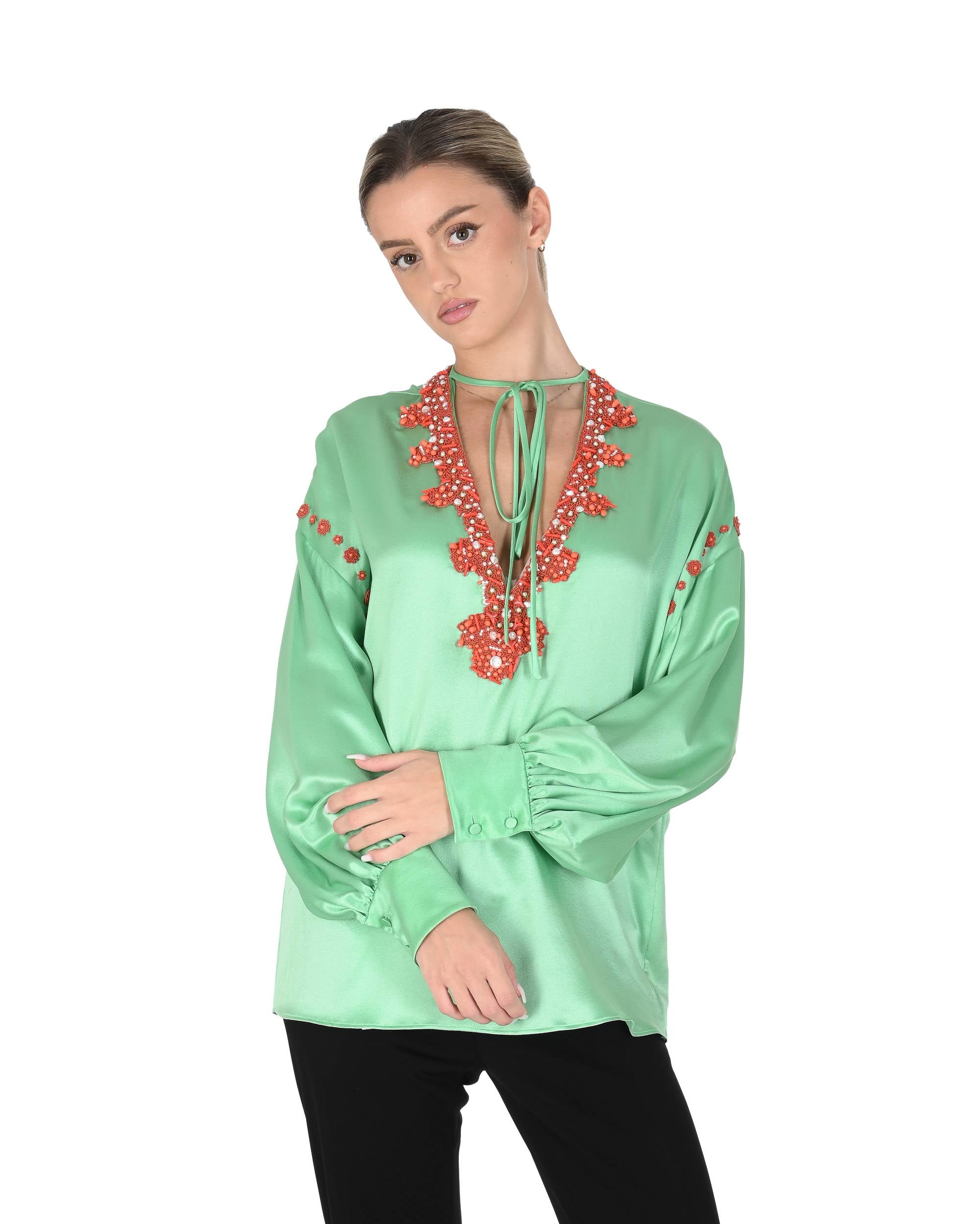 Valentino Donna Blusa AE9568C7 ZZ7 5IC