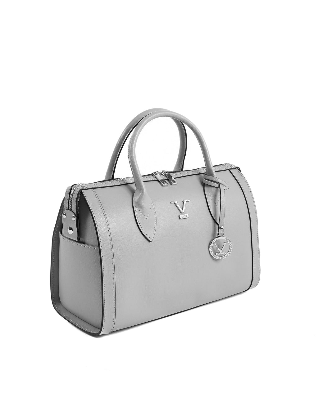 Borsa Donna V Italia Grigia V014-S SAFFIANO GRIGIO
