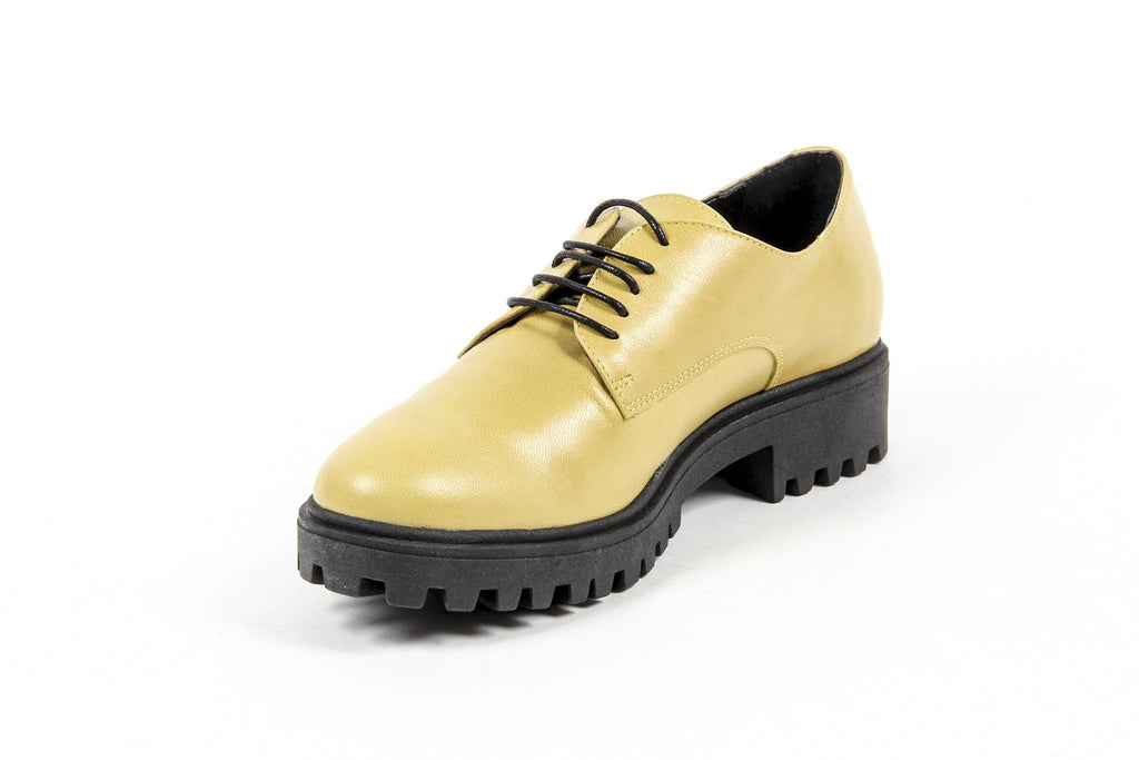 Scarpa stringata da donna V 1969 Italia C01 VITELLO GIALLO