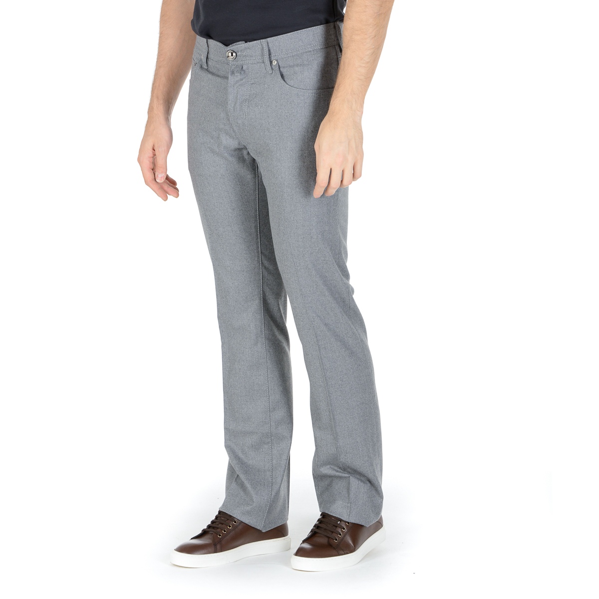 Pantaloni da uomo Jacob Cohen J620 grigi