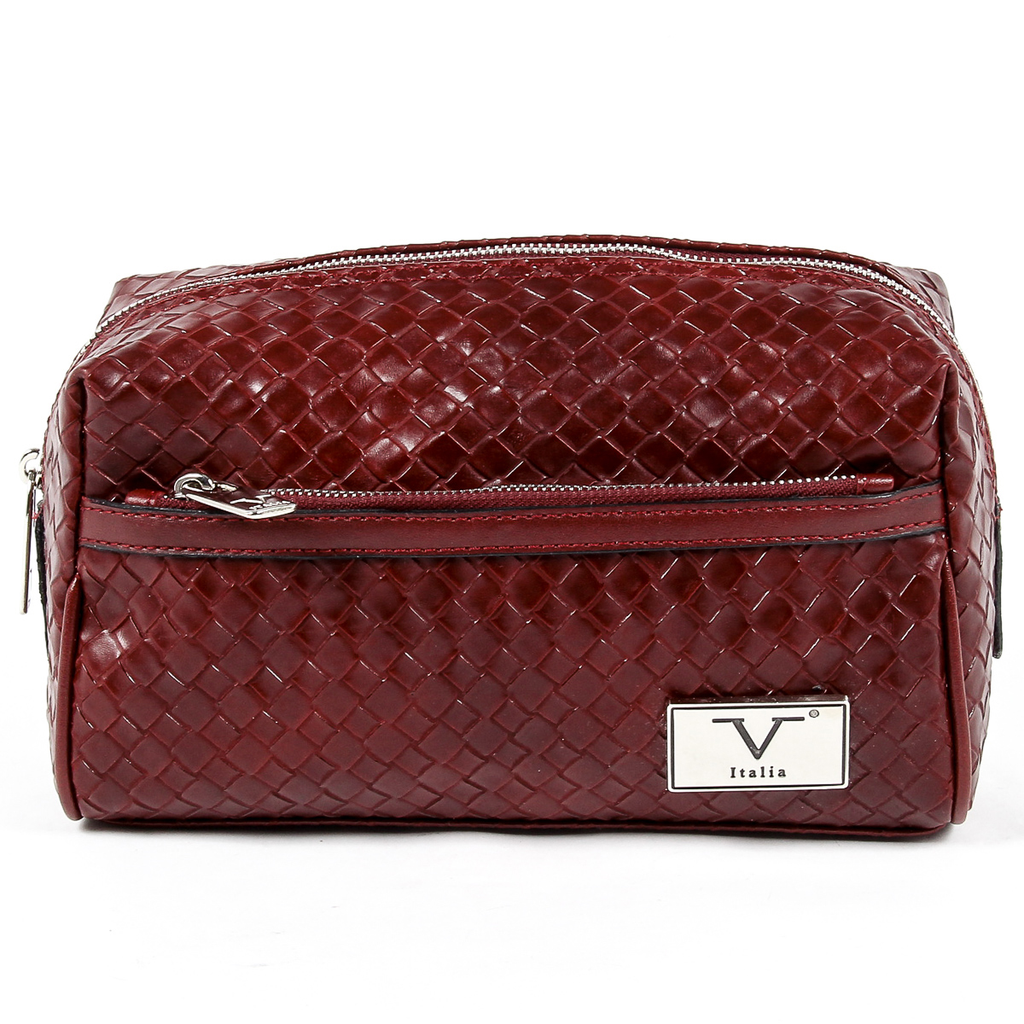V 1969 Italia Borsa da uomo rosso scuro CURT