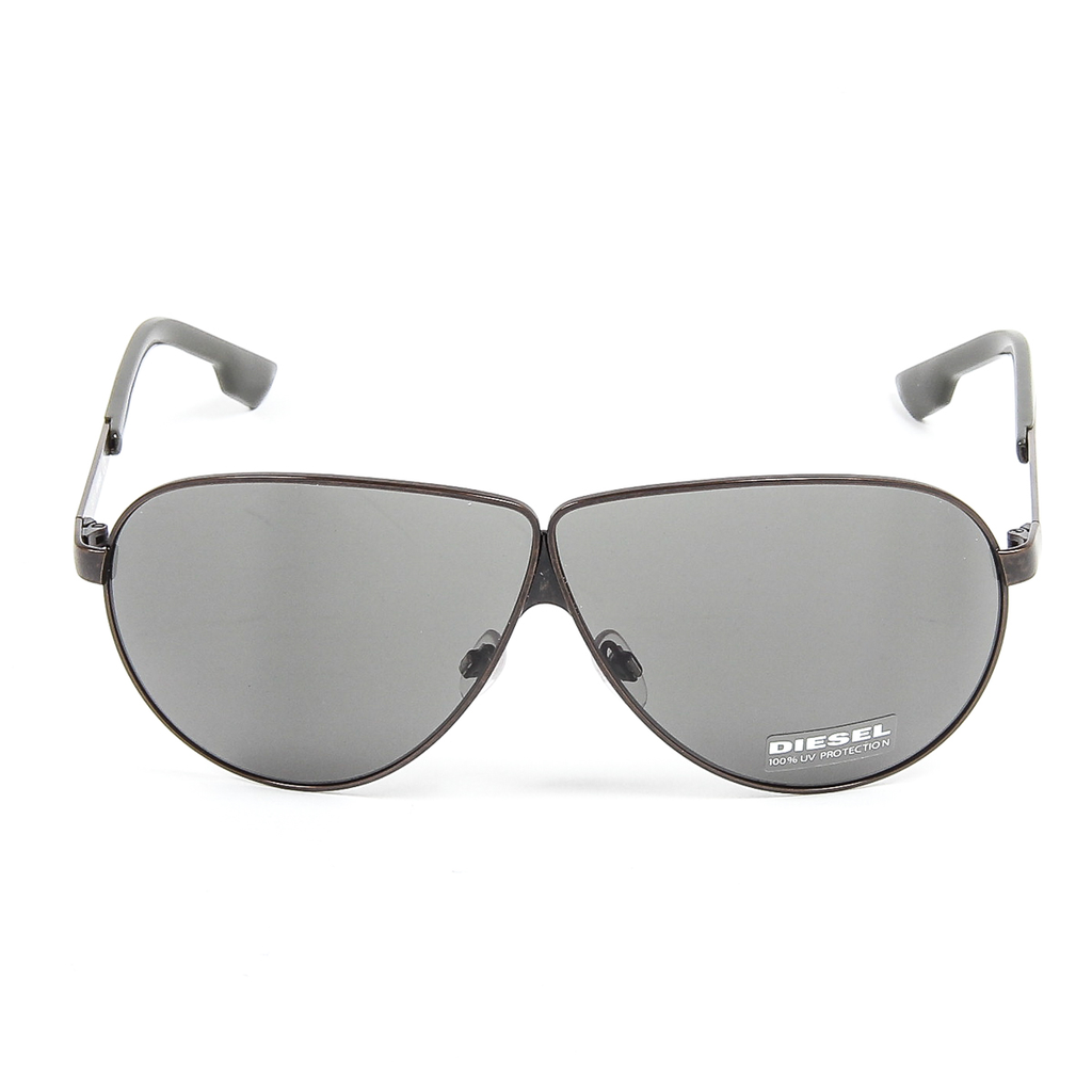 Occhiali da sole in metallo da uomo Diesel DL0079 66 38N