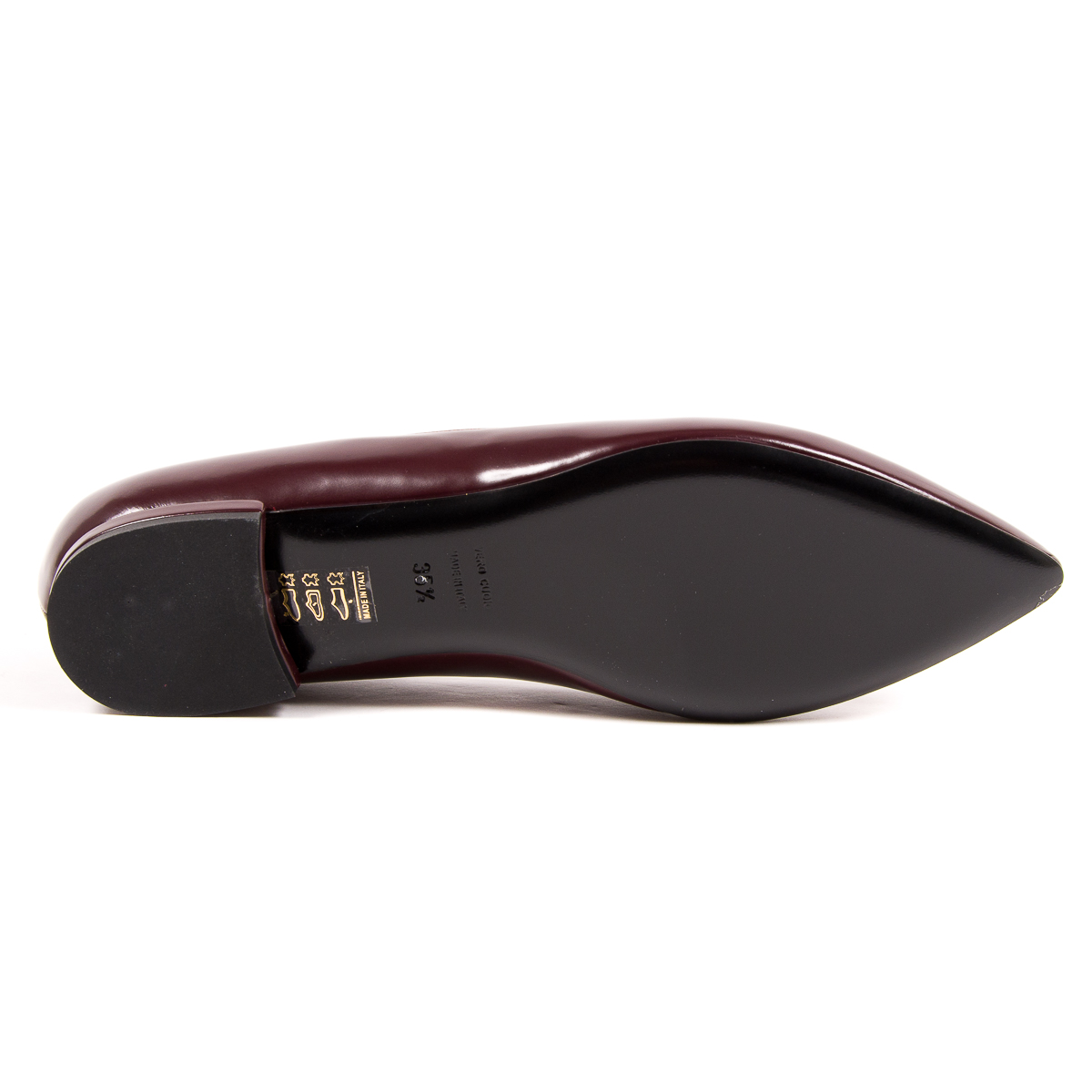 V 1969 Italia Womens Ballerina Bordeaux JAZZY