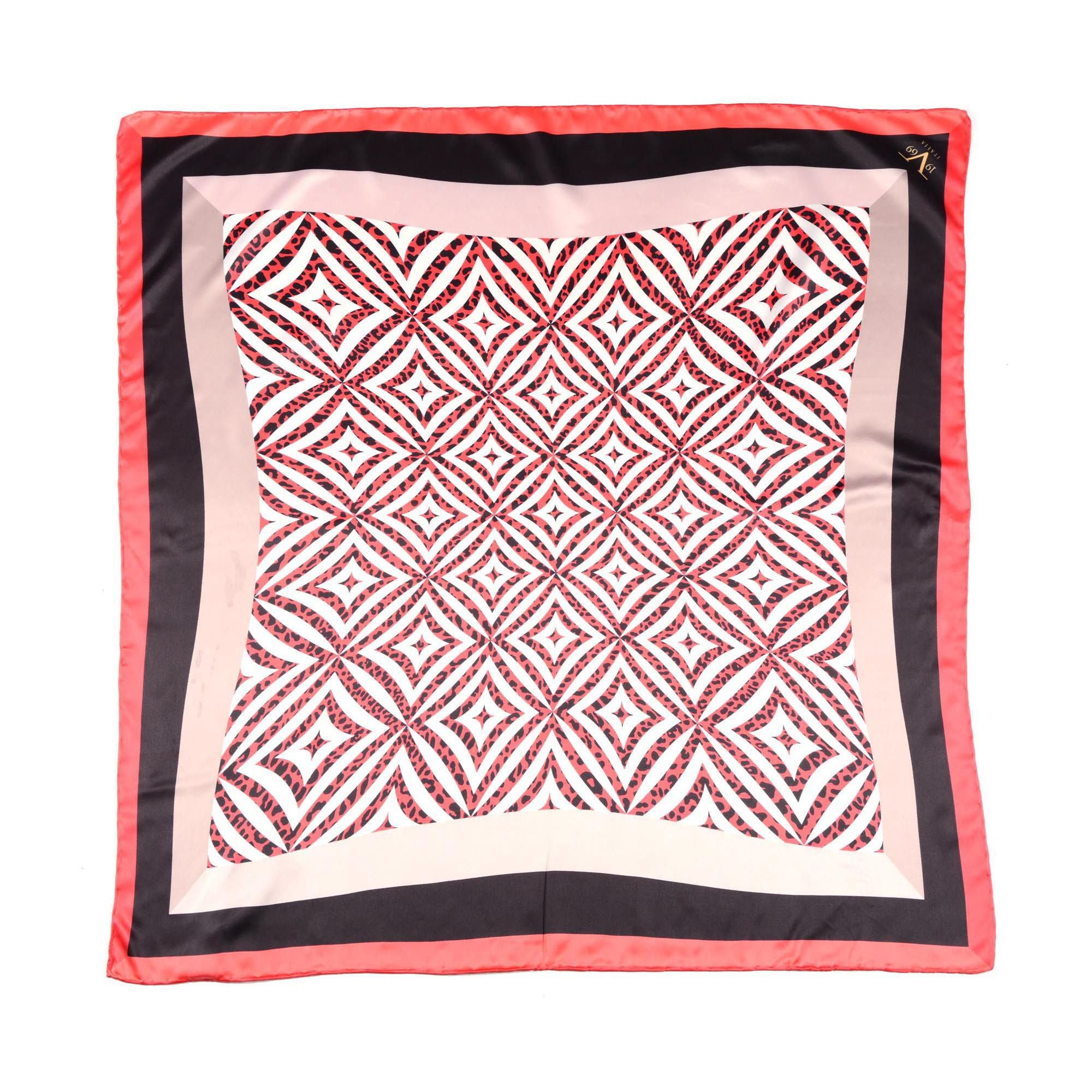 V 1969 Italia Foulard Donna Multicolore VIOLA