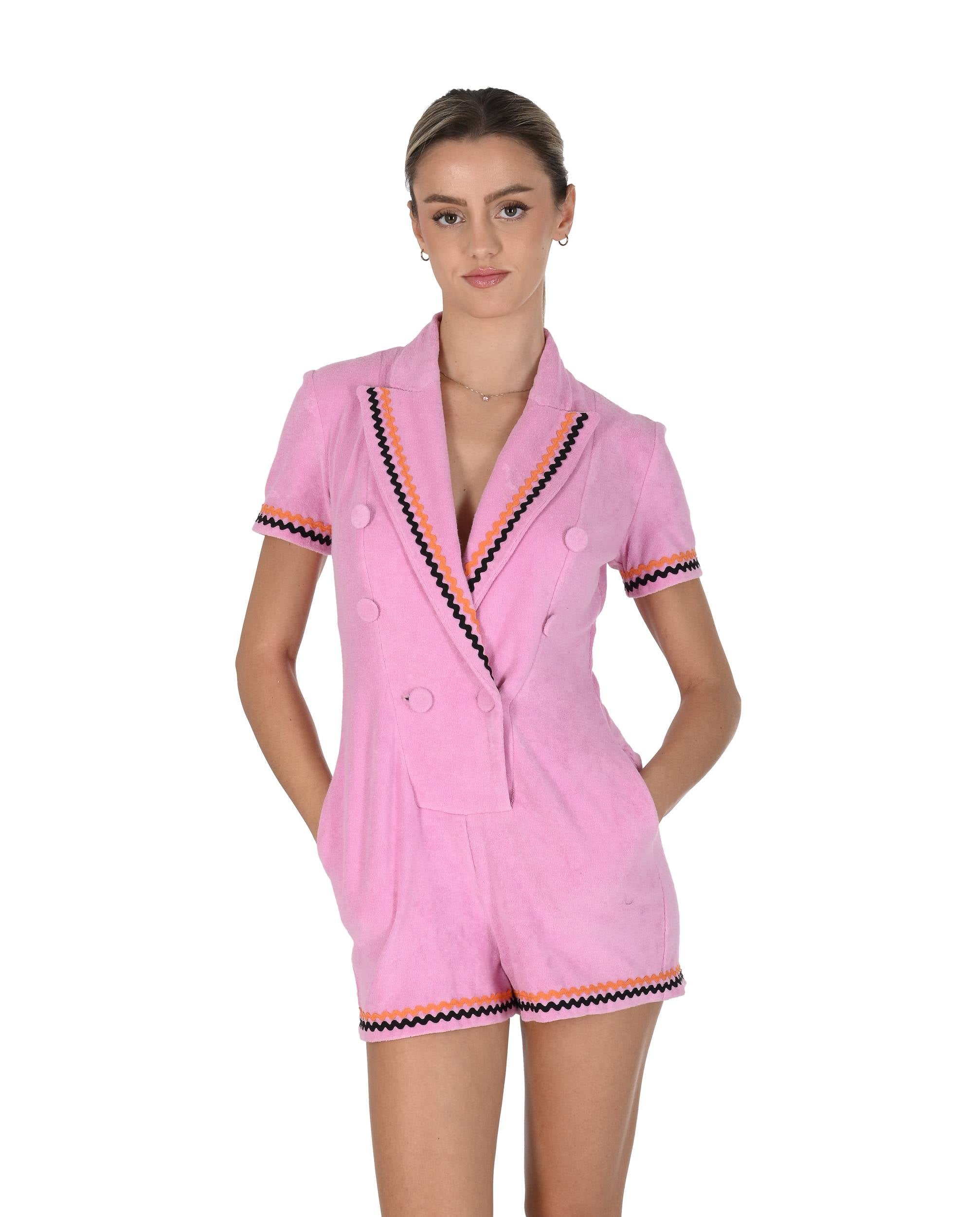 Tuta da donna Nevro ROZAKI PLAYSUIT ROSA 102