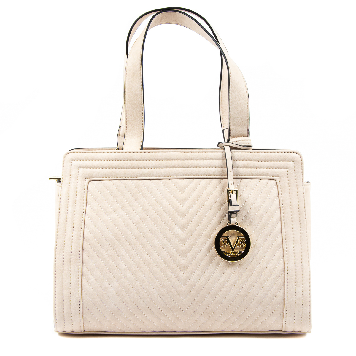 V 1969 Italia Borsa da donna Beige CRISTINA