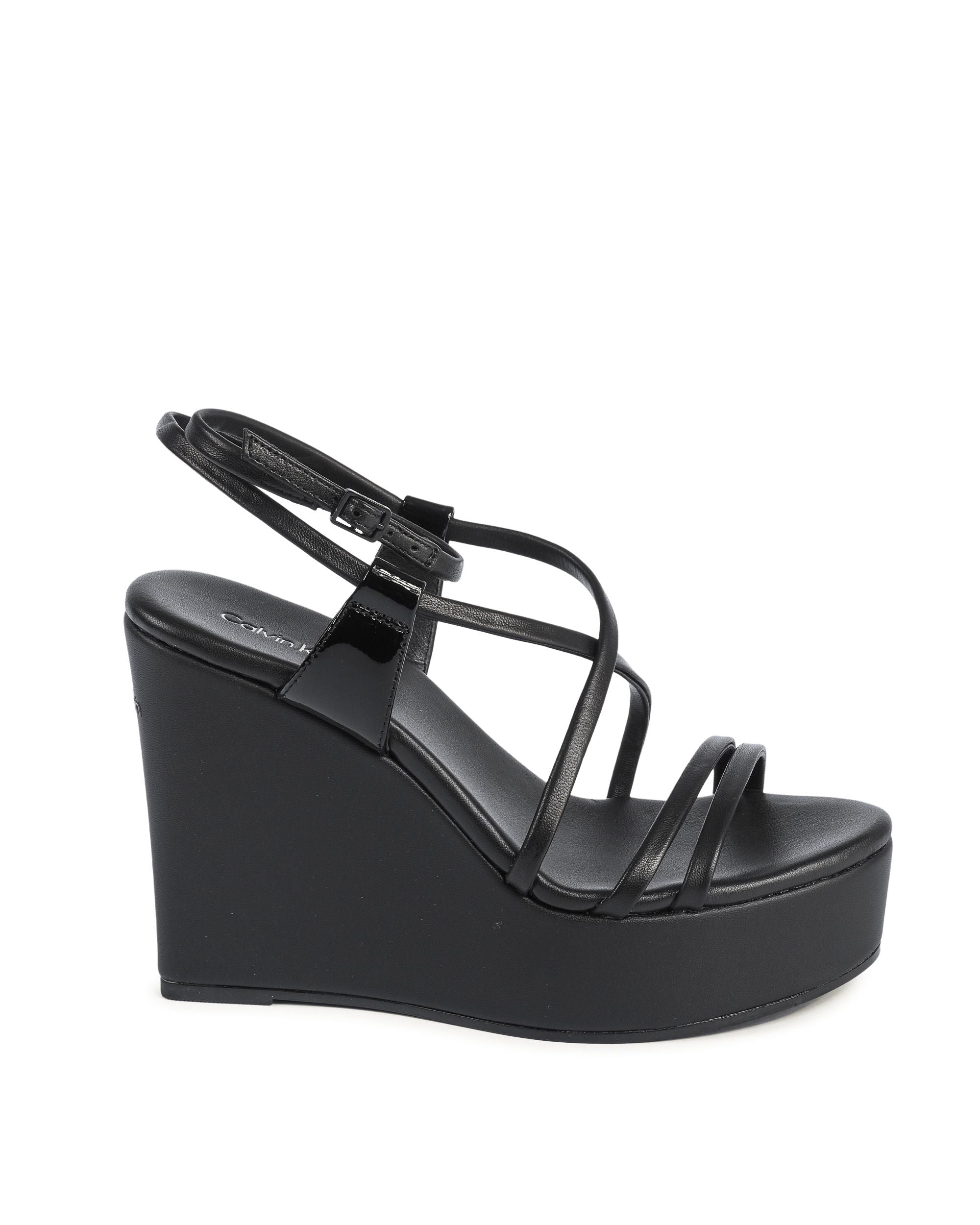 Calvin Klein Zeppa da donna nera HW0HW01952BEH
