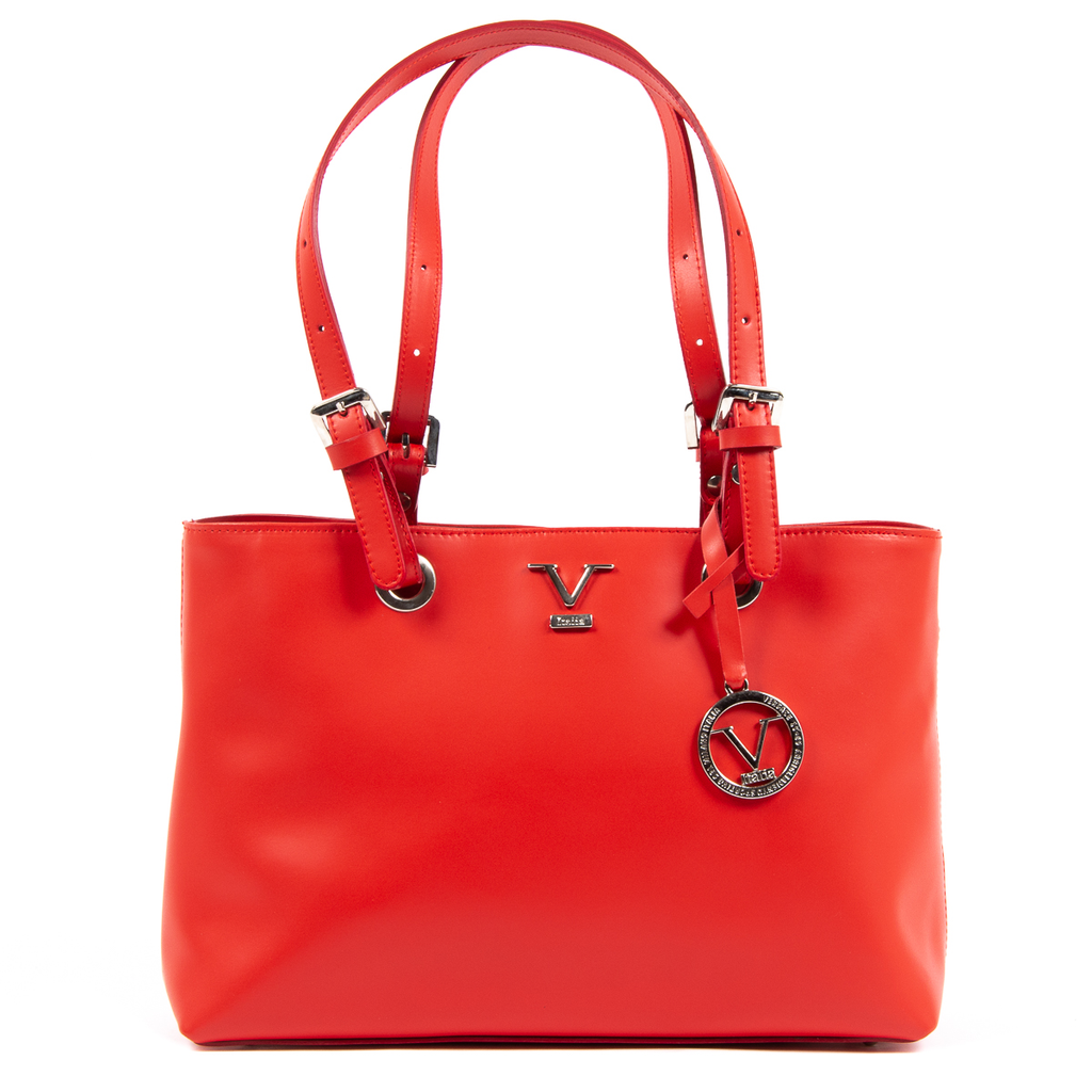 V 1969 Italia Borsa da donna rossa CLARISSA