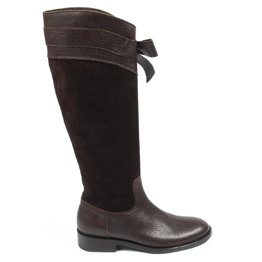 Sebastian Milano stivale alto da donna 2937 FOCUS+VELOUR MORO