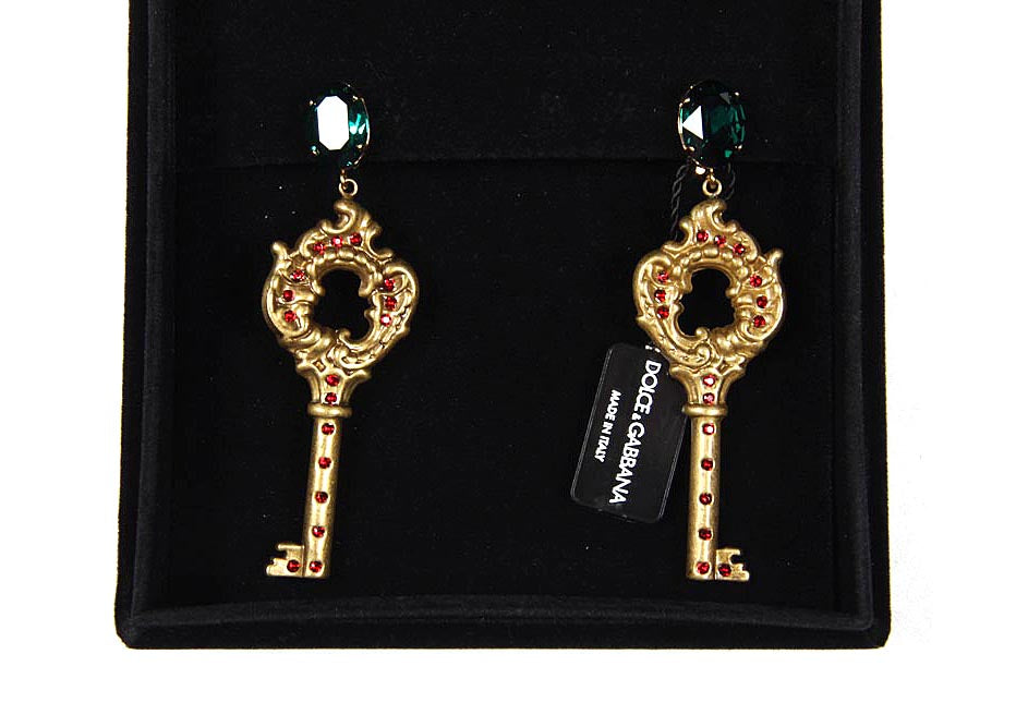 Dolce & Gabbana Orecchini Chiave WEG6K1 W0001 ZOO00