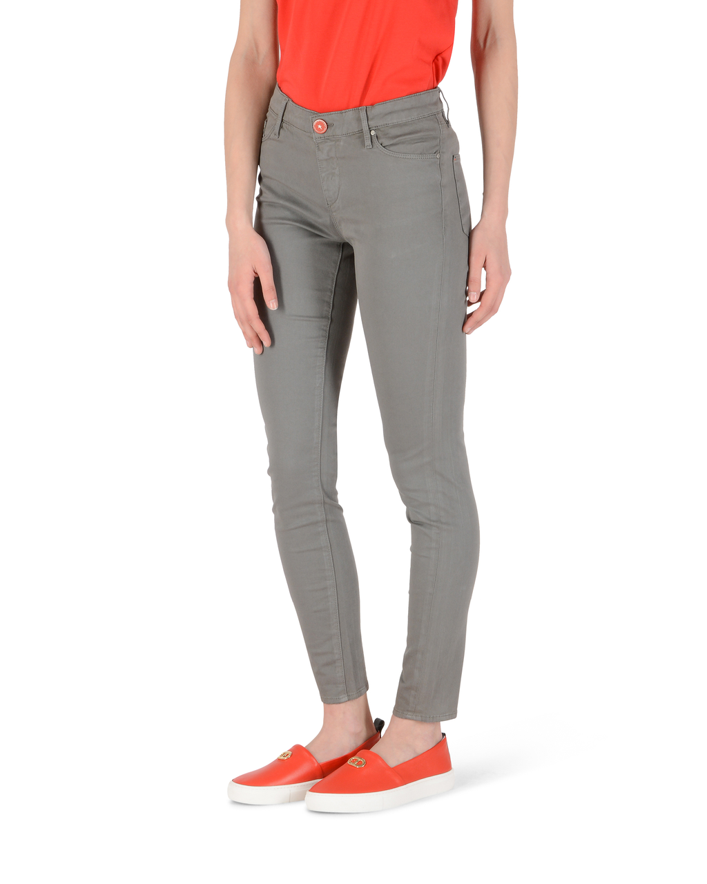 Pantaloni da donna Andrew Charles Slim Fit CLAIRE GREY