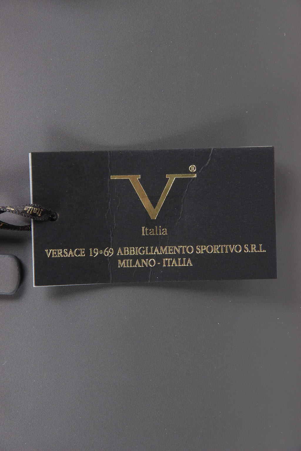 Borsa da donna V 1969 Italia V016-S RUGA STAMPATO GRIGIO
