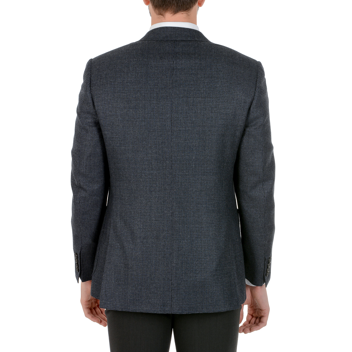 Giacca da uomo Canali maniche lunghe grigio scuro
