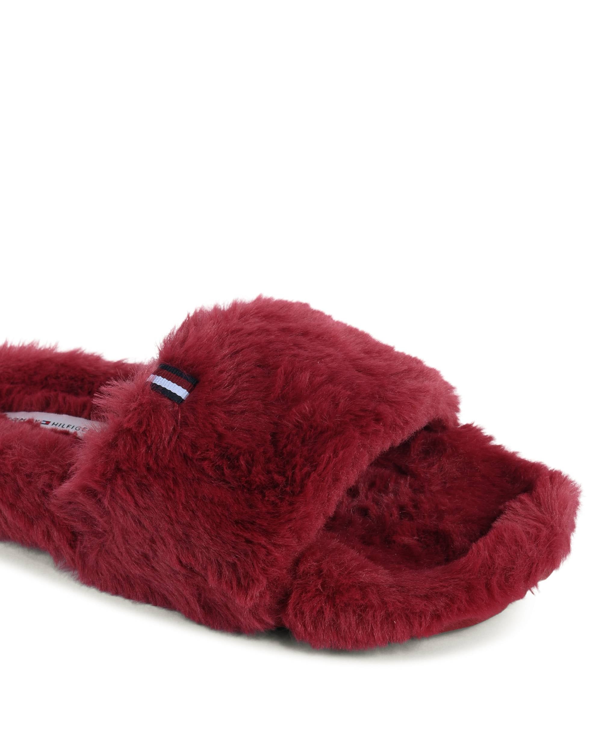 Tommy Hilfiger Pantofole da donna rosse FW0FW07663XJS