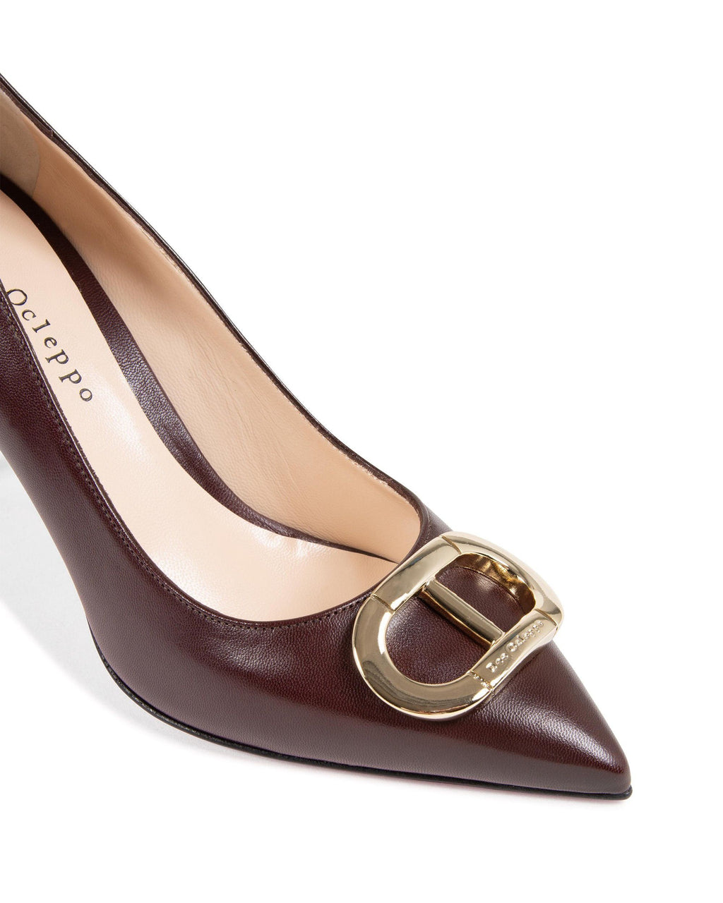 Scarpa con logo Office Party Borgogna