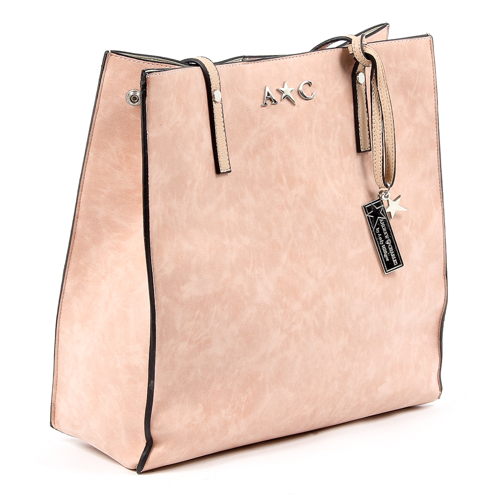 Borsa a mano da donna Andrew Charles Rosa SERINA