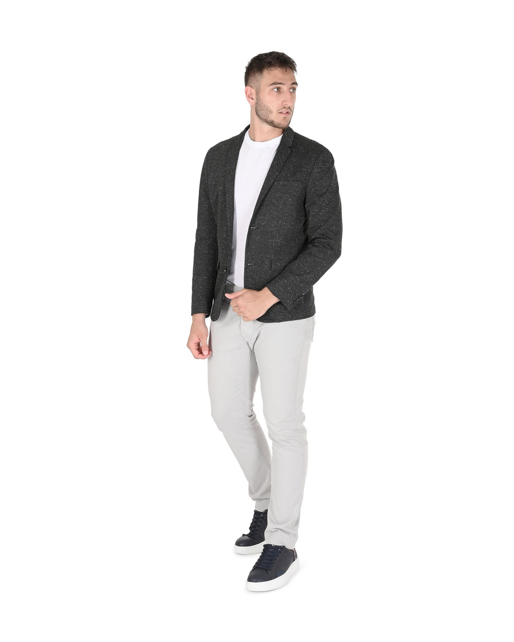 Calvin Klein Blazer da uomo grigio K10K100427657