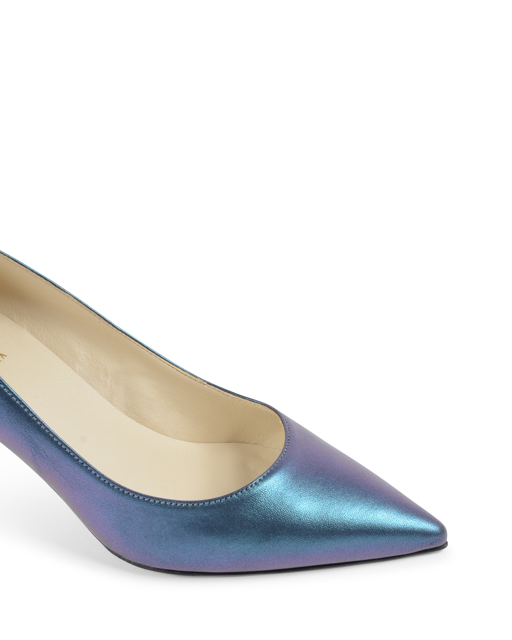 Décolleté Donna 19V69 Italia Blu INES65 NAPPA LAMINATO BLU