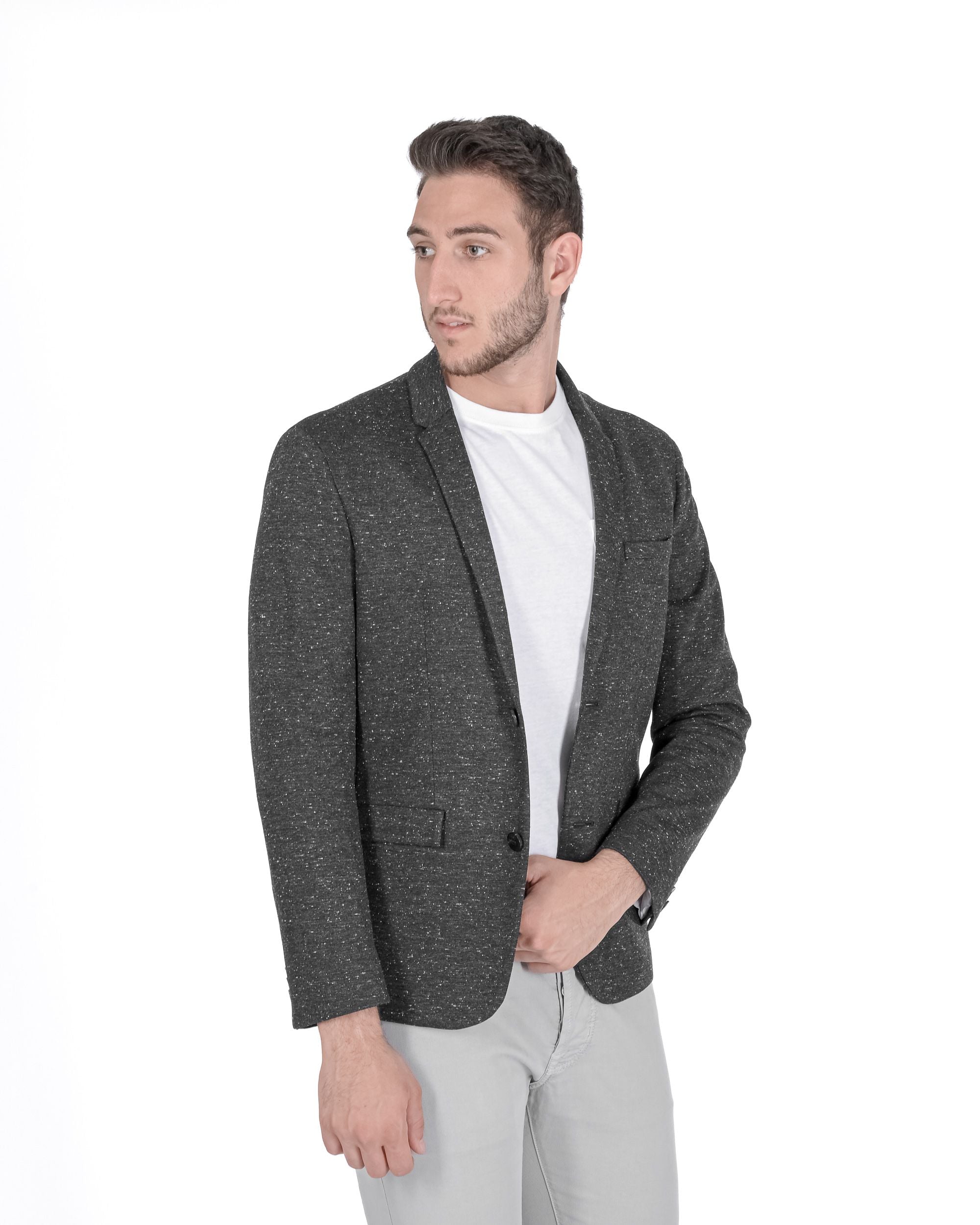 Calvin Klein Blazer da uomo grigio K10K100427657