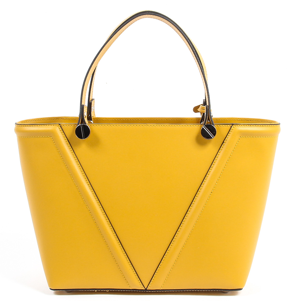 V 1969 Italia Borsa da donna V008-S RUGA SENAPE