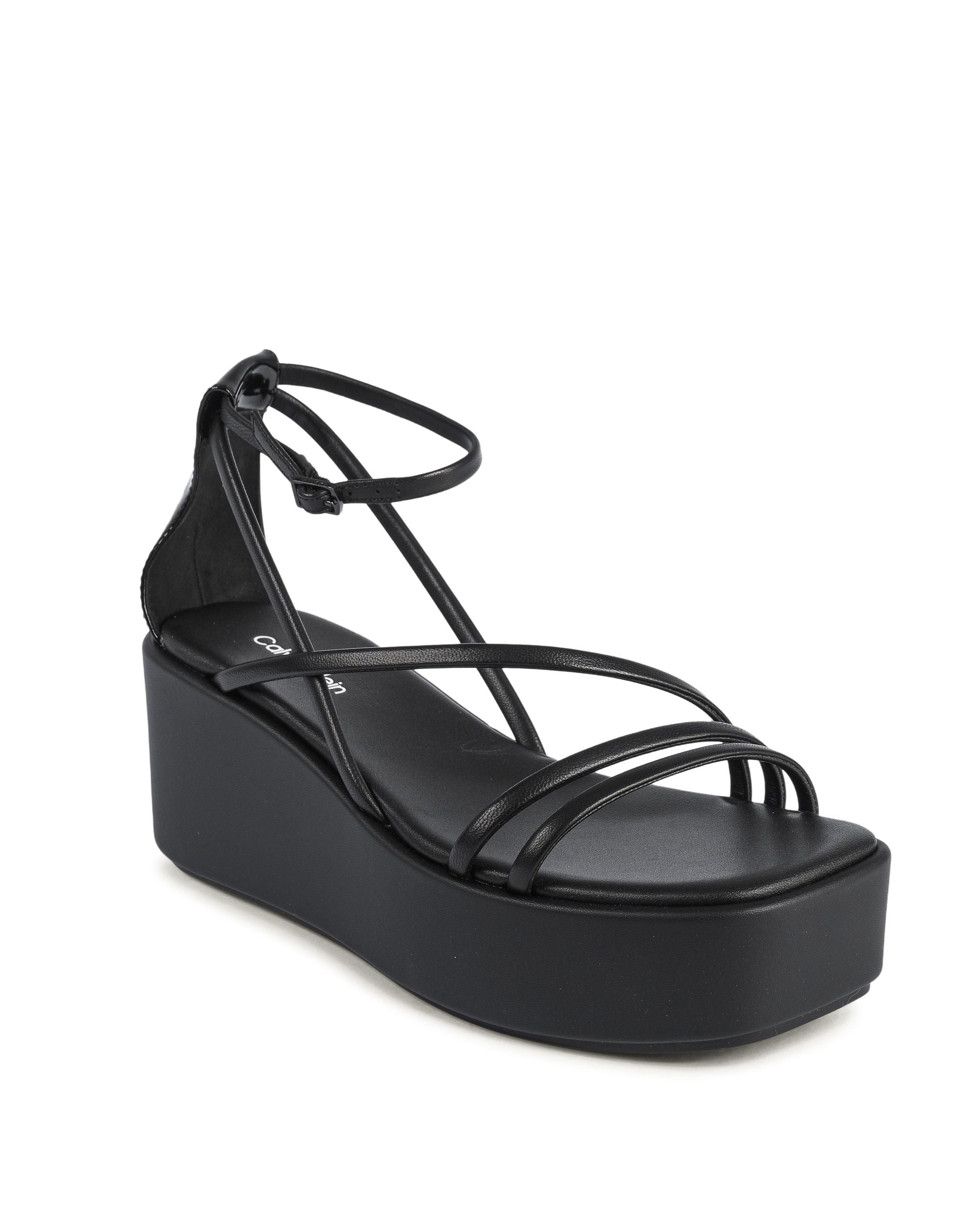 Calvin Klein Zeppa da donna nera HW0HW01949BEH