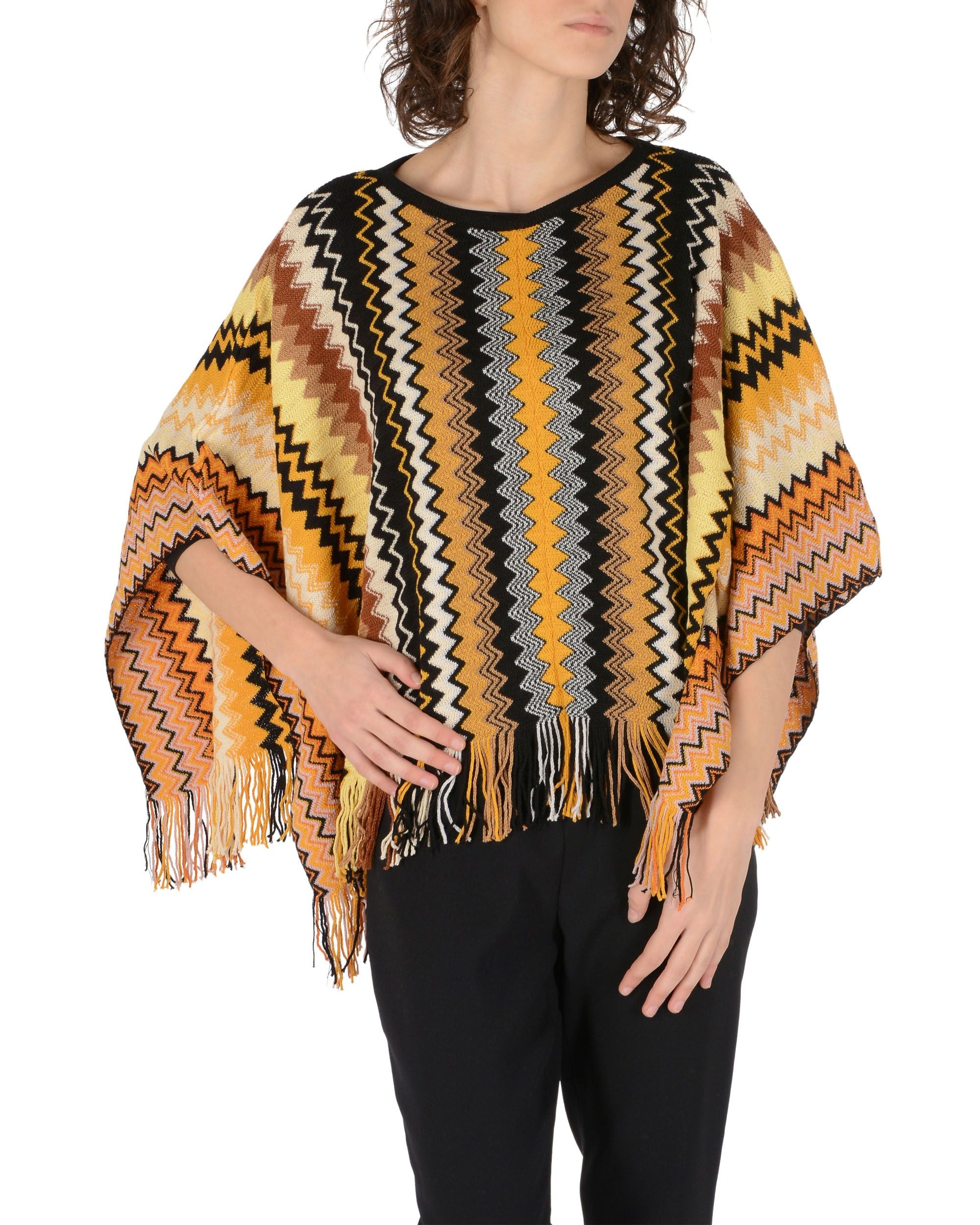 Missoni Donna Poncho Multicolore POB1WMD61060004
