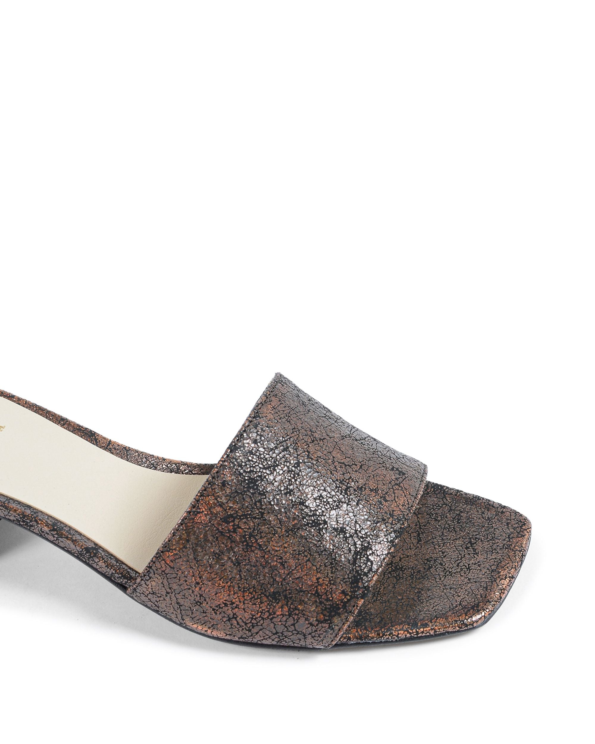 19V69 Italia Sandalo Donna Bronzo NEPER BOTTOLATO RAME