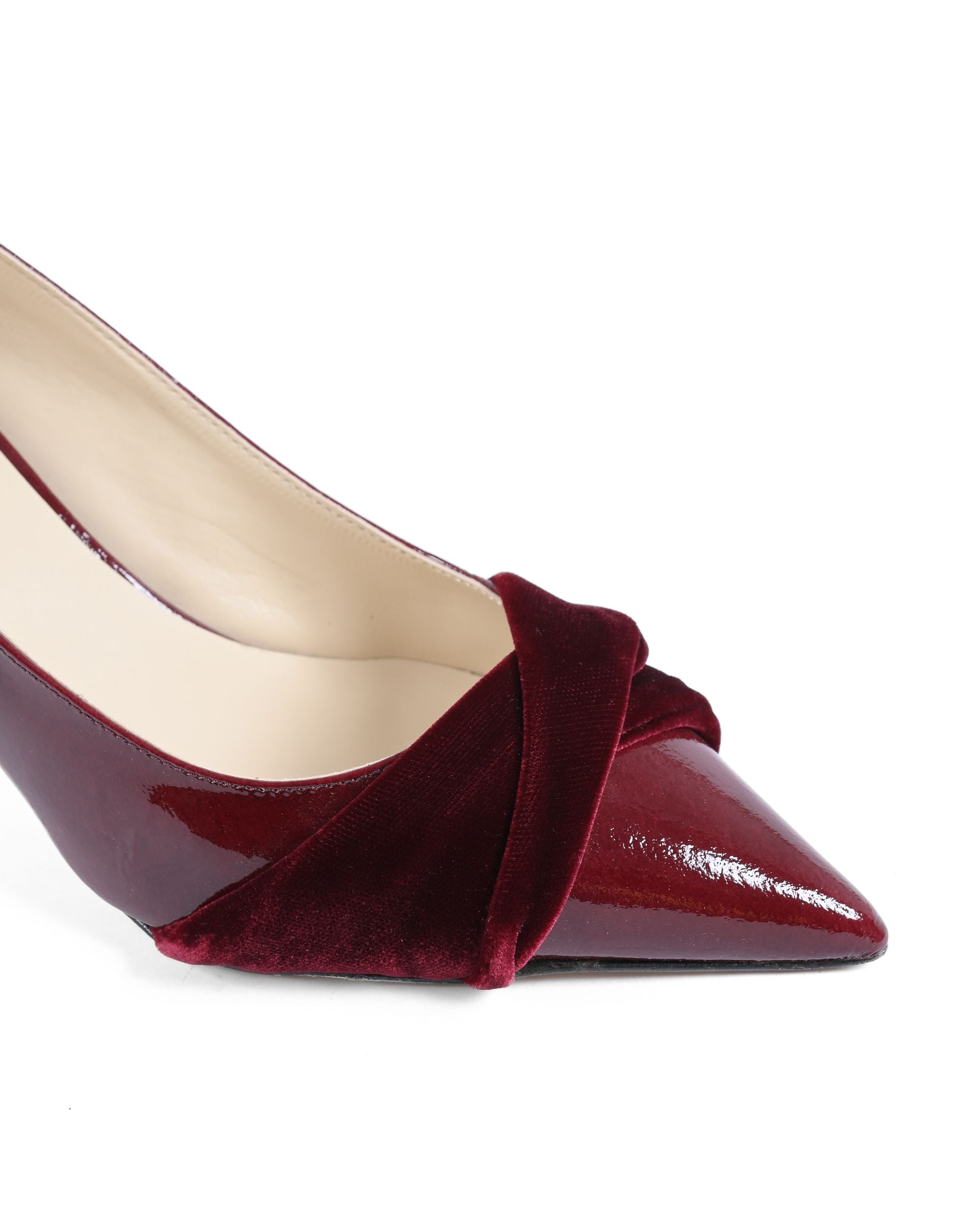 19V69 Italia Scarpe da donna Bordeaux INES65 CHERRY BOW