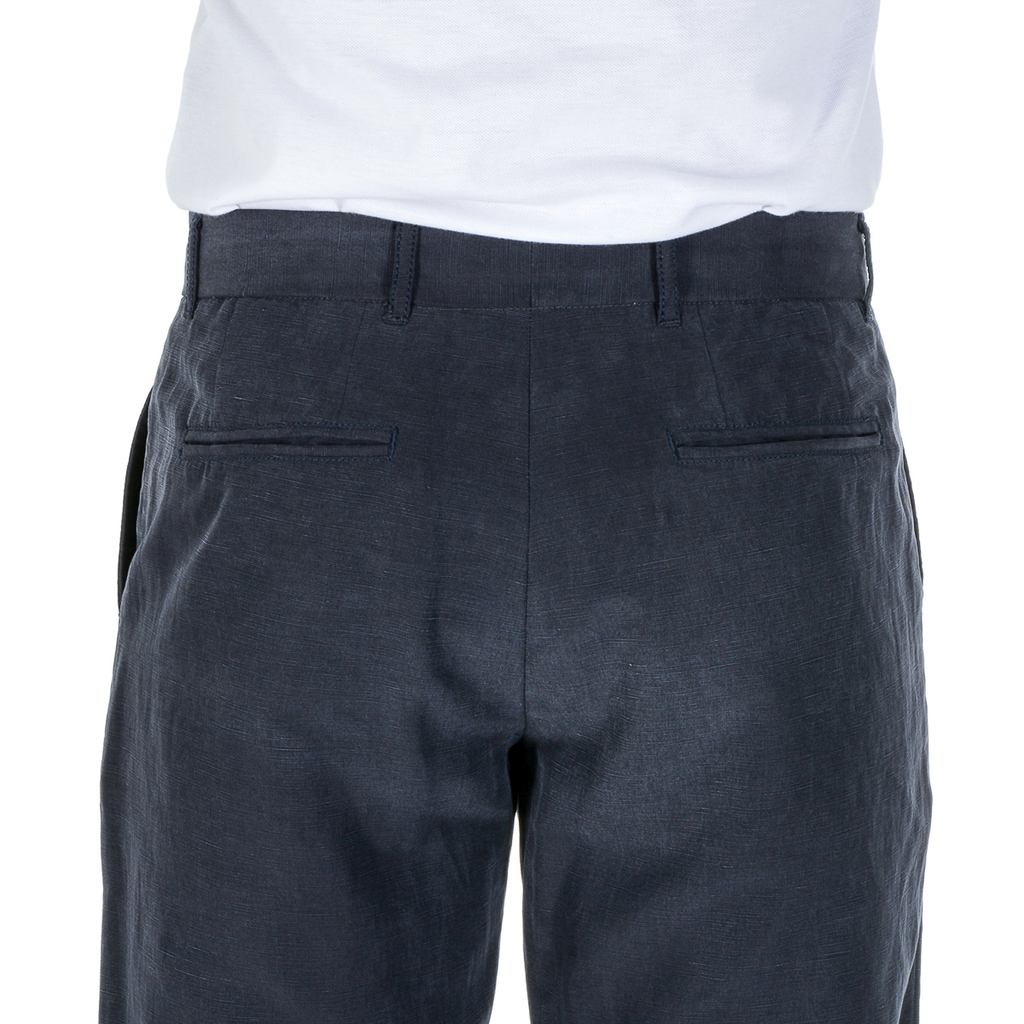 Pantaloni Armani Collezioni Uomo Blu Scuro