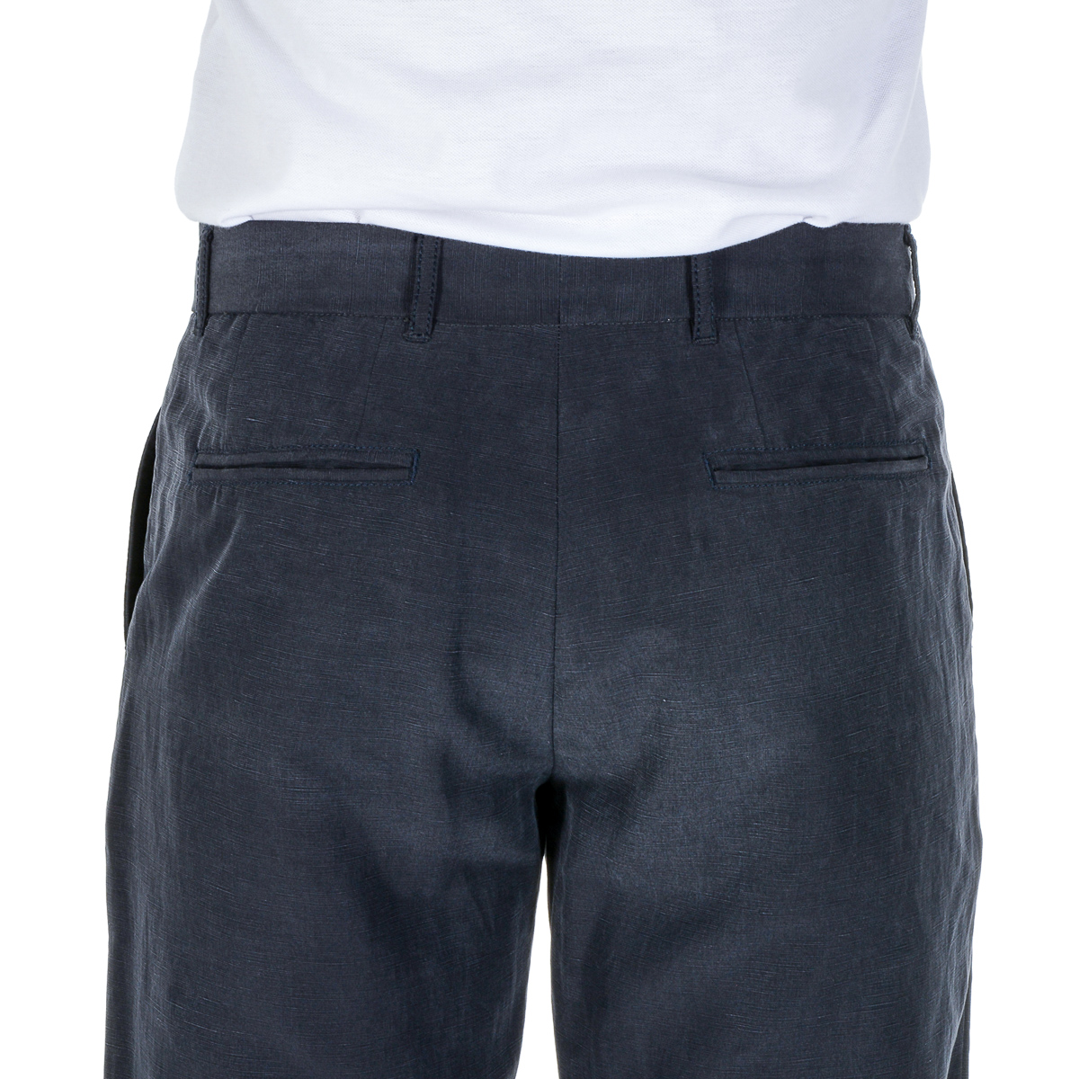 Pantaloni Armani Collezioni Uomo Blu Scuro