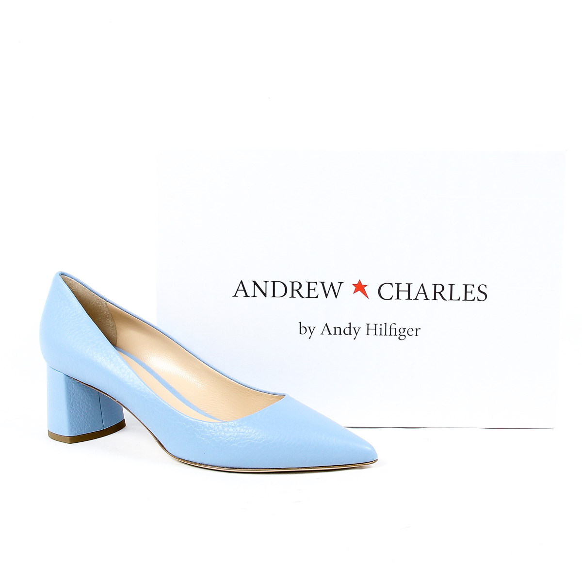 Andrew Charles Scarpe da donna con tacco azzurro EVA
