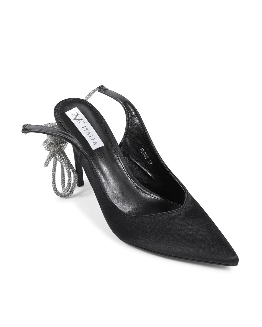 19V69 Italia Womens Pump Black HL032 NERO