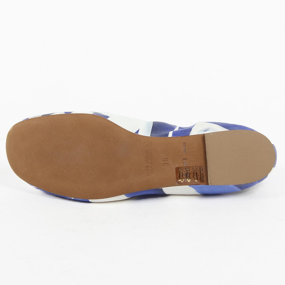 V 1969 Italia Ballerina da donna 302999 OTTICO BEIGE AZZURRO