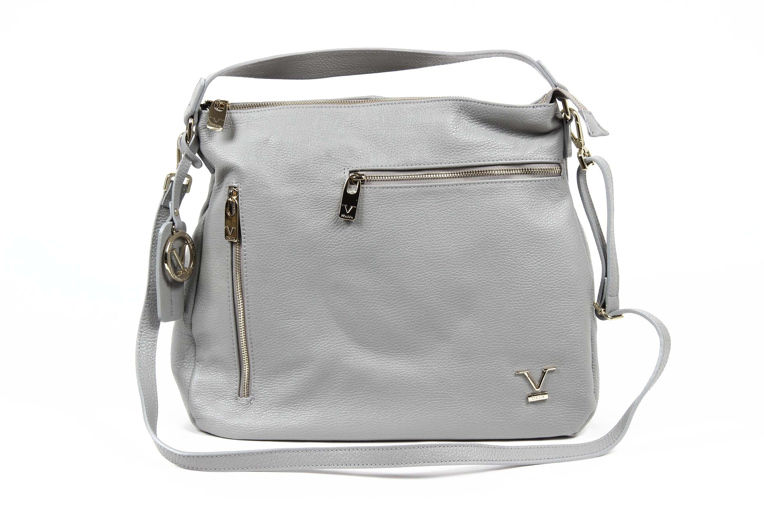 Borsa da donna V 1969 Italia V010 ALCE DOLLARO GRIGIO