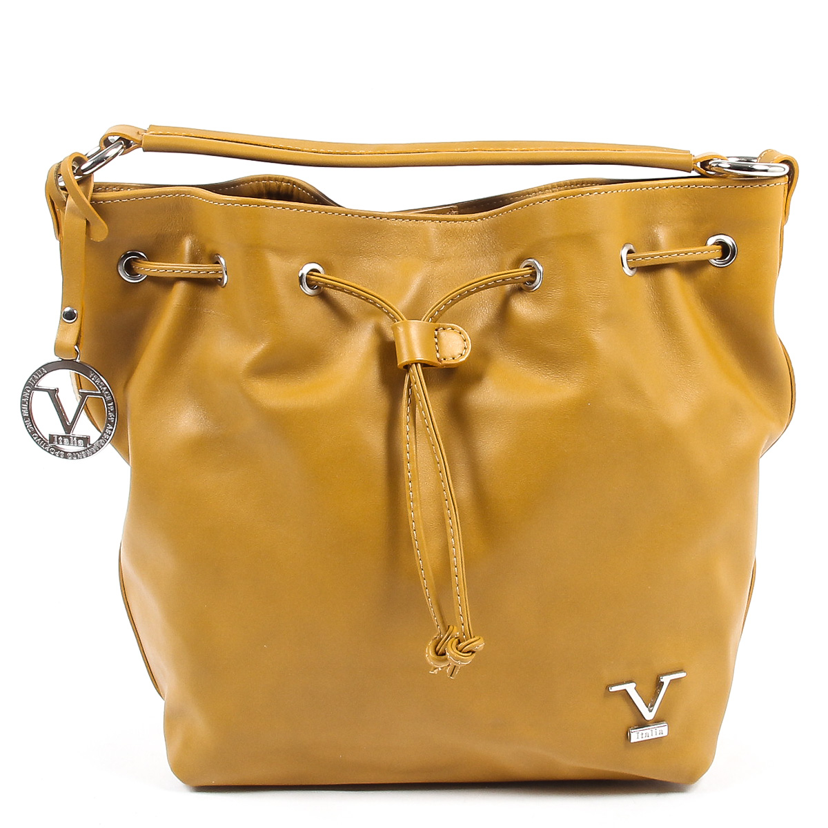 V 1969 Italia Borsa da donna V005-S SOFT SENAPE