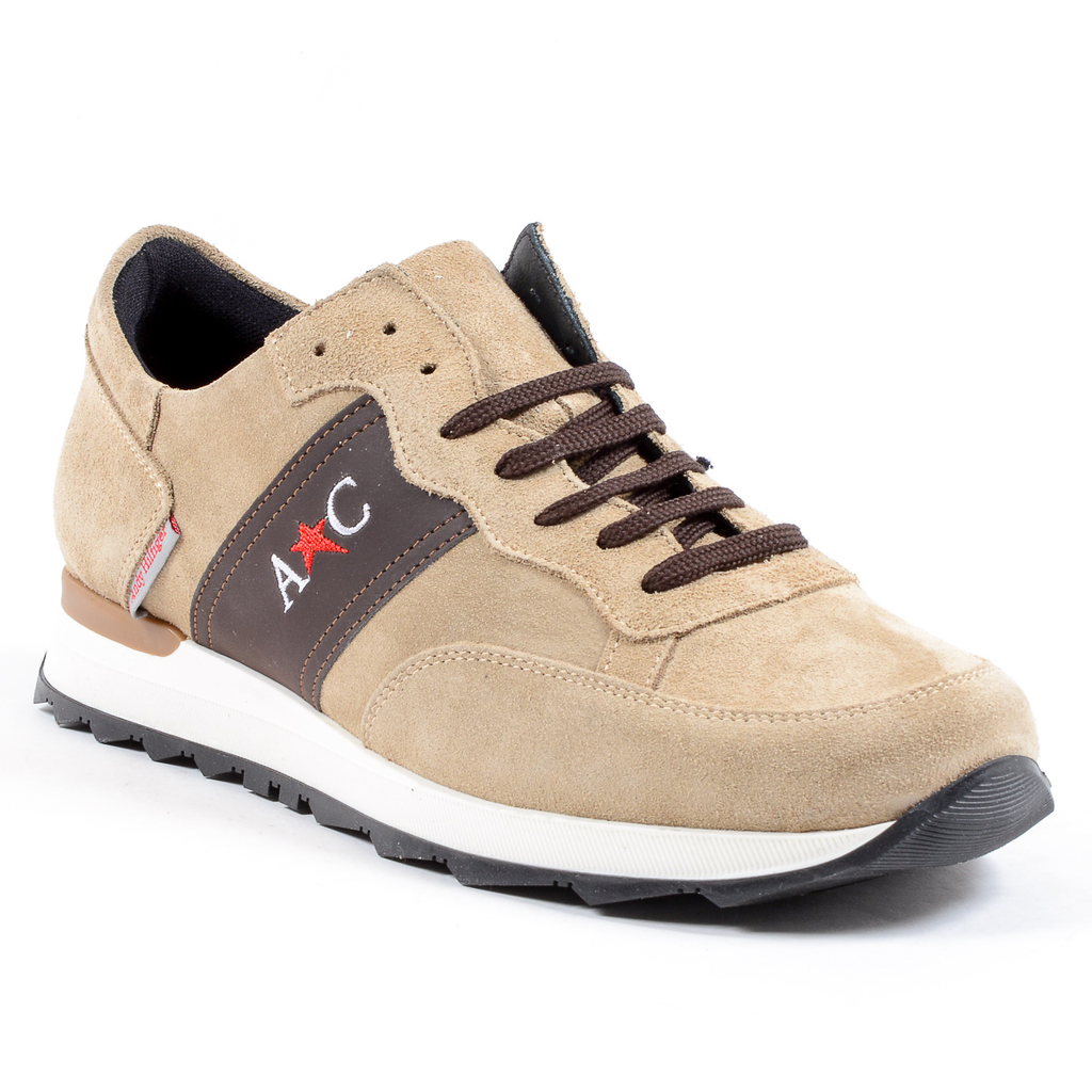 Andrew Charles Sneaker da uomo beige LENNY