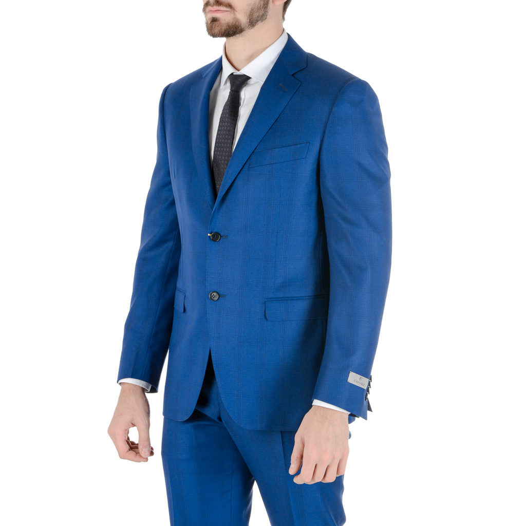 Abito da uomo Canali maniche lunghe blu