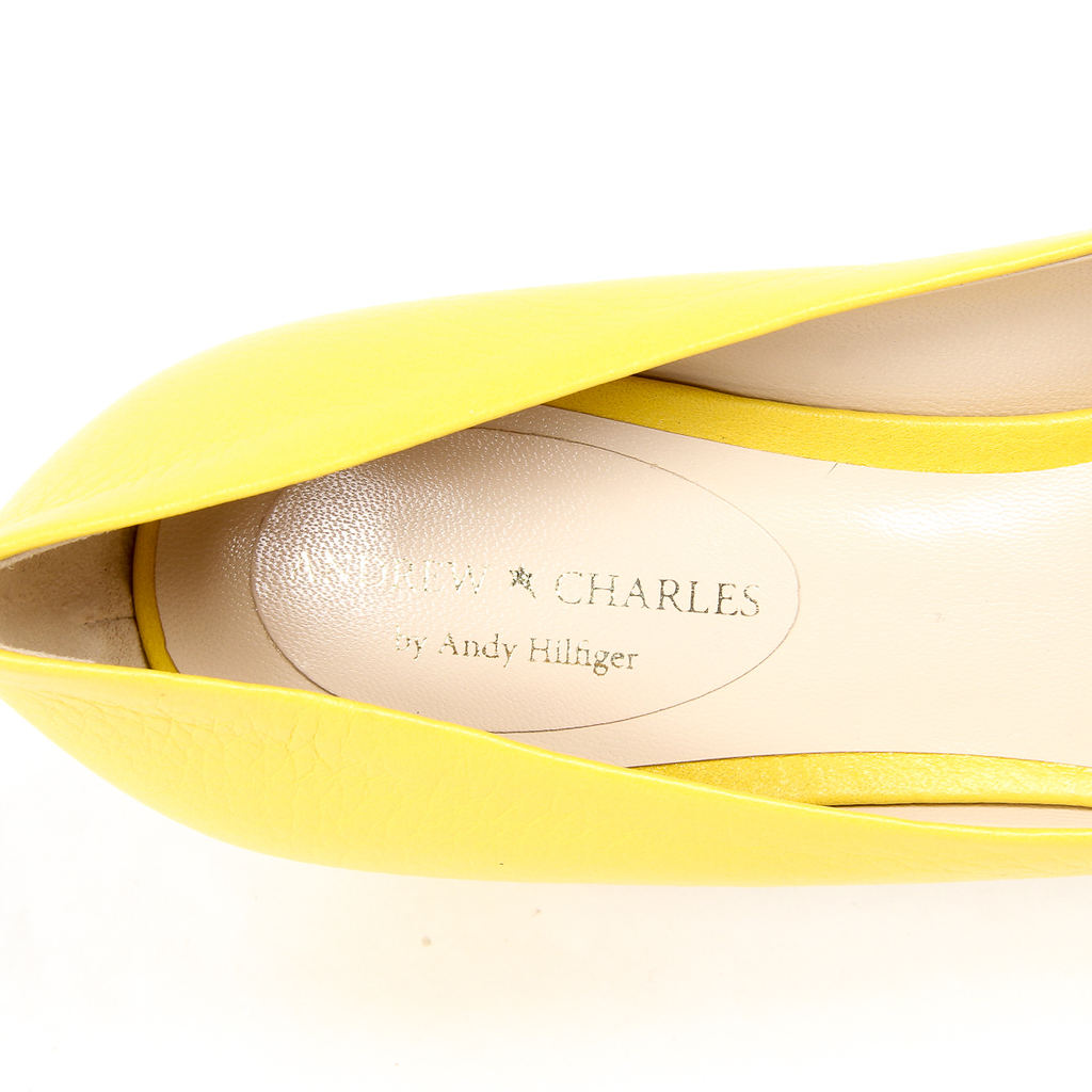 Andrew Charles Scarpe da donna in EVA gialle