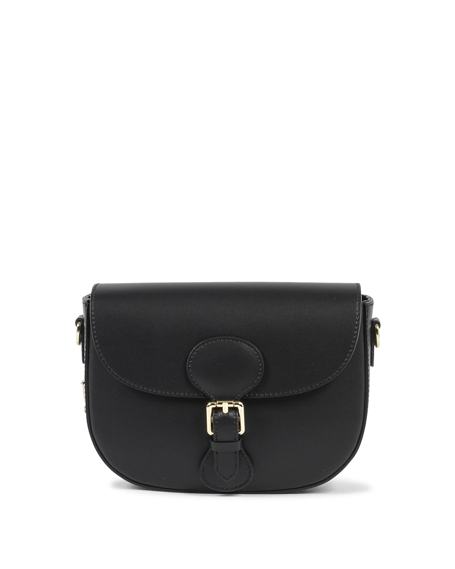 Borsa a tracolla da donna V Italia nera BL10296 52 RUGA NERO