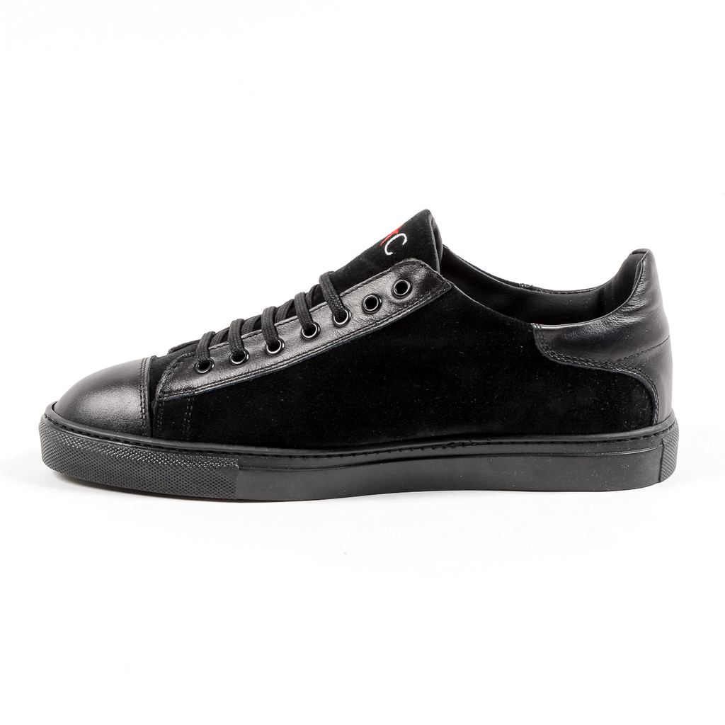 Andrew Charles Sneaker da uomo nere TOM