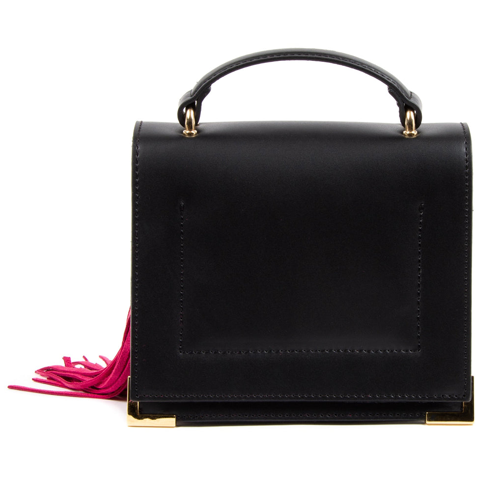 Borsa a tracolla Sanremo nera
