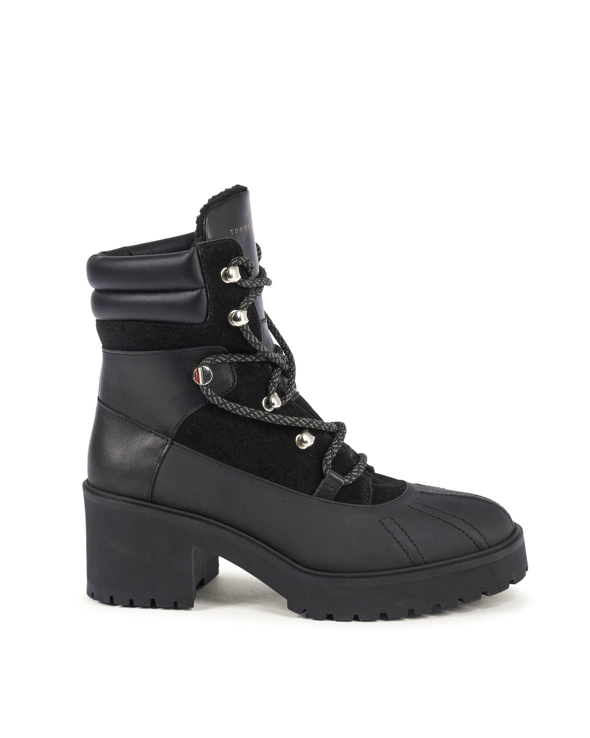 Tommy Hilfiger Stivali da donna NERO FW0FW068040GK