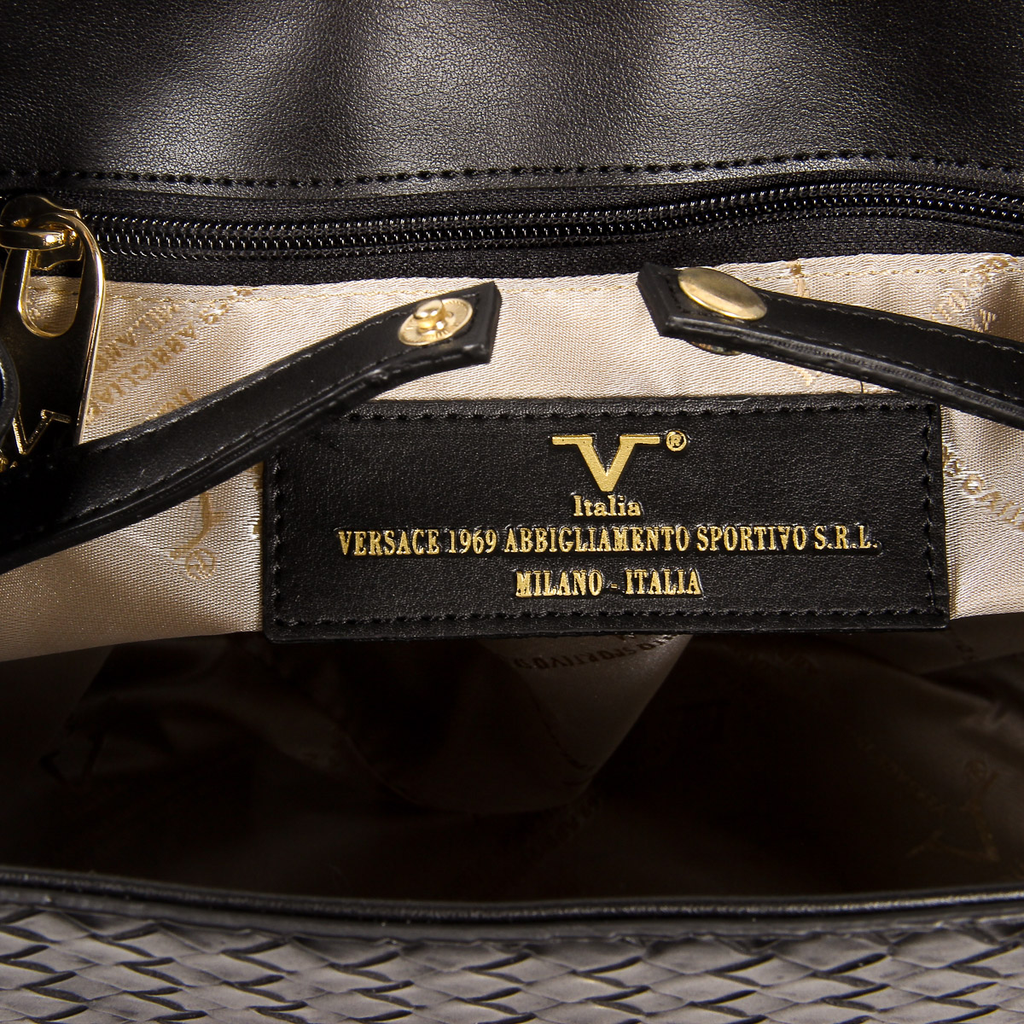 V 1969 Italia Zaino da donna nero STEFY