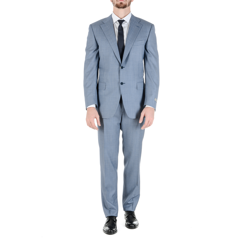 Abito da uomo Canali maniche lunghe azzurro
