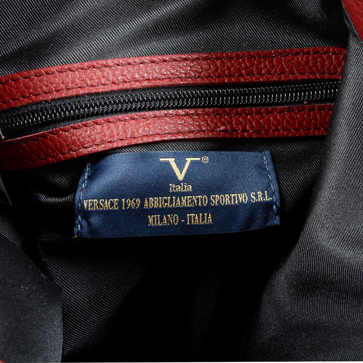 V 1969 Italia Borsa da donna Bordeaux ZURIGO